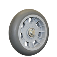 8" x 2-1/8 Polypropylene Wheel