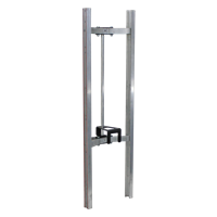 Aluminum Curved Back Frame with Keg Hook